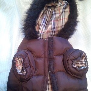 Reversible dog winter coat